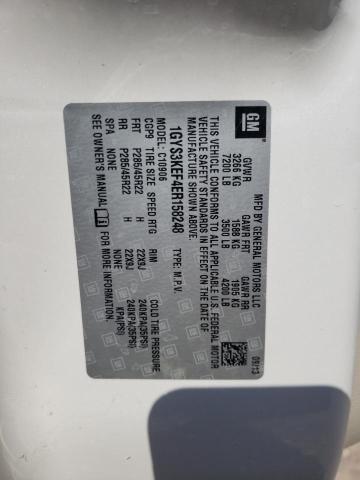 1GYS3KEF4ER158248 - 2014 CADILLAC ESCALADE ESV PLATINUM Ağ foto 13