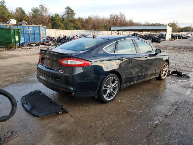 3FA6P0K96ER181944 - 2014 FORD FUSION TITANIUM BLACK photo 3