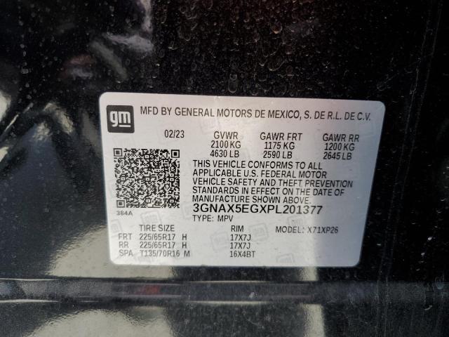 3GNAX5EGXPL201377 - 2023 CHEVROLET EQUINOX LS 灰色 照片 13
