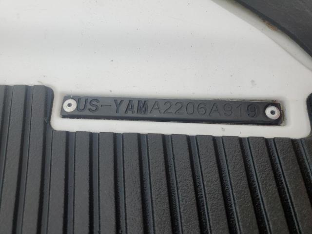 YAMA2206A919 - 2019 YAMAHA VX YELLOW photo 10