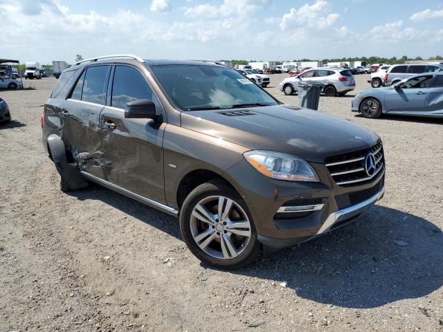 4JGDA5HB3CA094340 - 2012 MERCEDES-BENZ ML 350 4MATIC BROWN photo 4