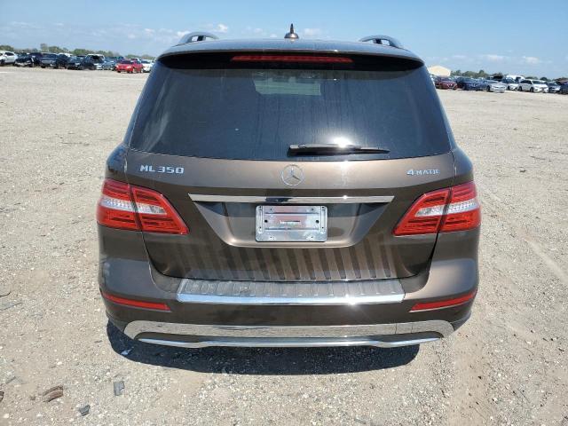 4JGDA5HB3CA094340 - 2012 MERCEDES-BENZ ML 350 4MATIC BROWN photo 6