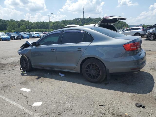 3VWLA7AJ2FM305996 - 2015 VOLKSWAGEN JETTA TDI GRAY photo 2