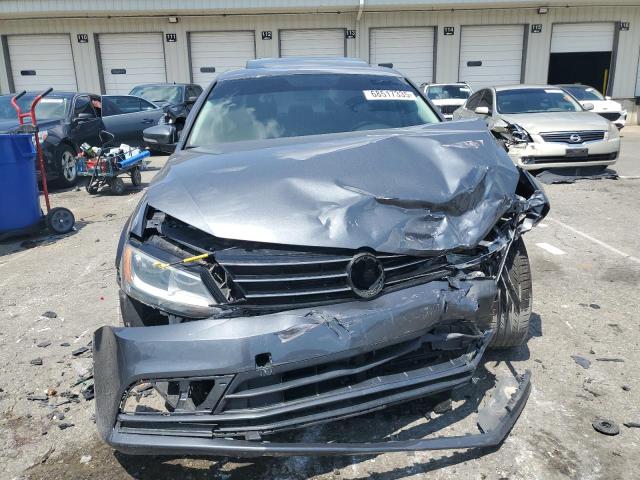 3VWLA7AJ2FM305996 - 2015 VOLKSWAGEN JETTA TDI GRAY photo 5