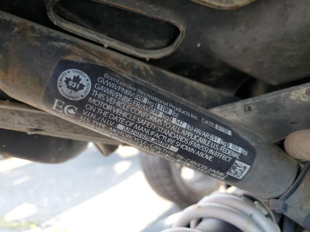 3JB2GEG25LJ004561 - 2020 CANN RYKER RALLY EDITION GRAY photo 9