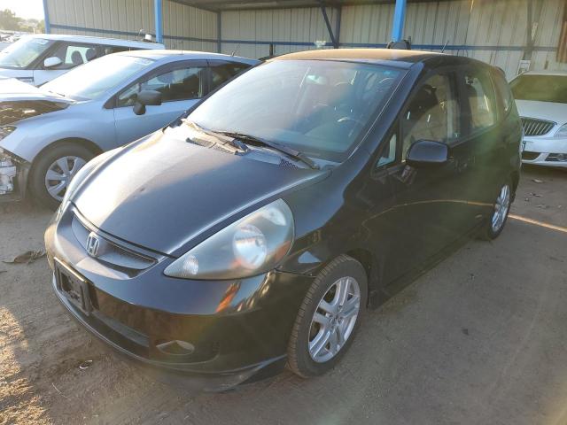JHMGD38627S001449 - 2007 HONDA FIT S 黑色 照片 1