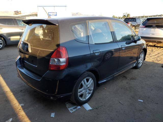 JHMGD38627S001449 - 2007 HONDA FIT S 黑色 照片 3
