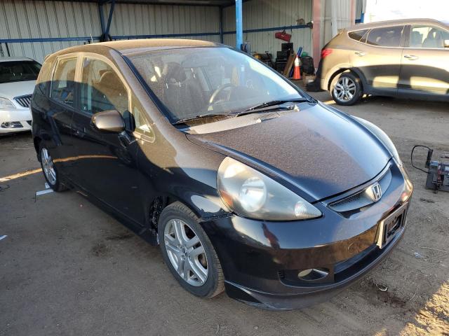 JHMGD38627S001449 - 2007 HONDA FIT S 黑色 照片 4