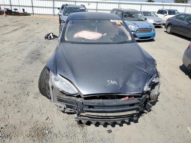 5YJSA1H19EFP63748 - 2014 TESLA MODEL S Գրաֆիտ լուսանկար 5