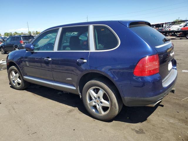 WP1AB29P94LA61456 - 2004 PORSCHE CAYENNE S BLUE photo 2