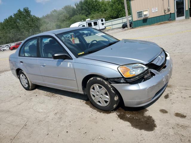 1HGES165X3L022911 - 2003 HONDA CIVIC LX 银色 照片 4
