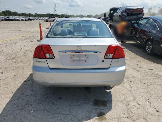 1HGES165X3L022911 - 2003 HONDA CIVIC LX 银色 照片 6