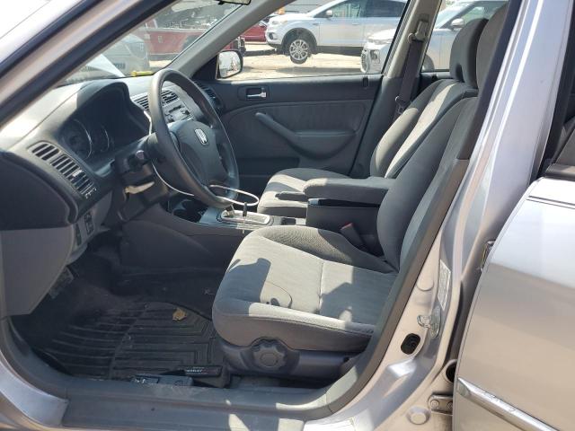 1HGES165X3L022911 - 2003 HONDA CIVIC LX 银色 照片 7