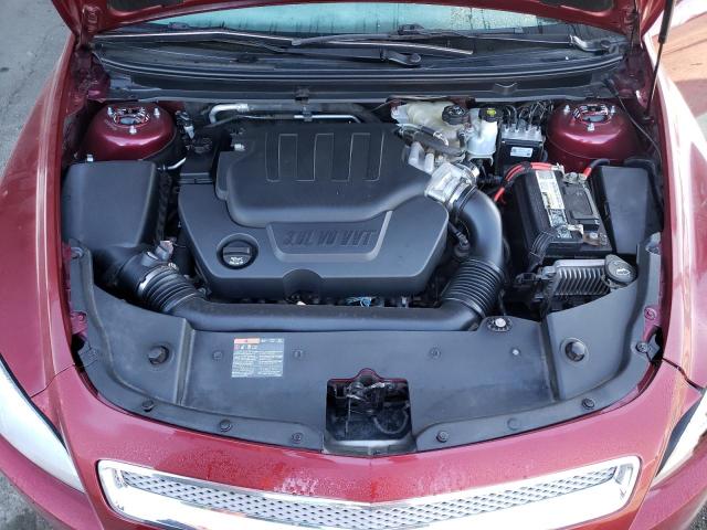 1G1ZE5E7XBF141730 - 2011 CHEVROLET MALIBU LTZ წითელი ფოტო 11