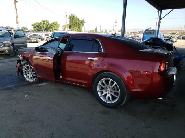 1G1ZE5E7XBF141730 - 2011 CHEVROLET MALIBU LTZ წითელი ფოტო 2