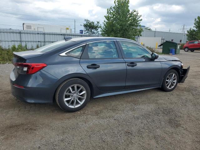 2HGFE2F3XRH104532 - 2024 HONDA CIVIC EX GRAY photo 3