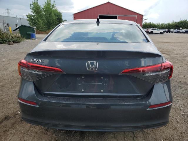 2HGFE2F3XRH104532 - 2024 HONDA CIVIC EX GRAY photo 6