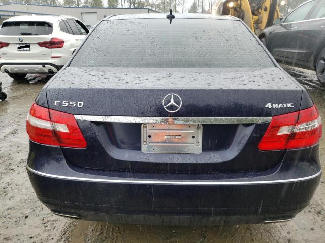 WDDHF9AB8BA335791 - 2011 MERCEDES-BENZ E 550 4MATIC BLACK photo 6