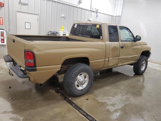 3B7KF23Z72M289956 - 2002 DODGE RAM 2500 TAN photo 3