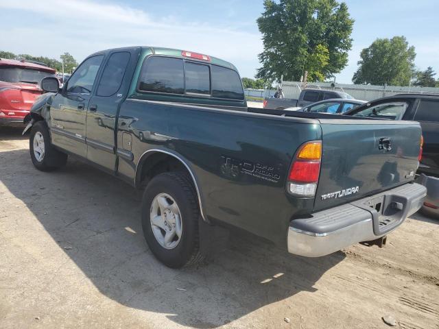 5TBRT34152S270059 - 2002 TOYOTA TUNDRA ACCESS CAB GREEN photo 2