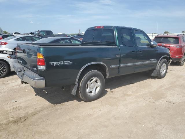 5TBRT34152S270059 - 2002 TOYOTA TUNDRA ACCESS CAB GREEN photo 3