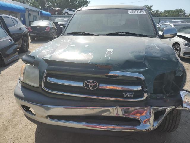 5TBRT34152S270059 - 2002 TOYOTA TUNDRA ACCESS CAB GREEN photo 5