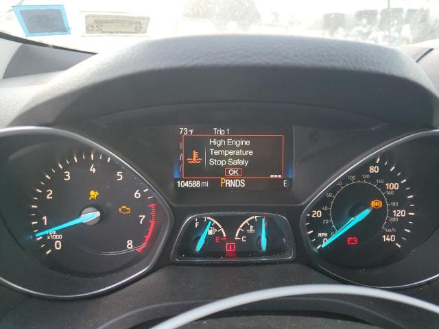 1FMCU9HD7JUA47593 - 2018 FORD ESCAPE SEL ვერცხლისფერი ფოტო 9