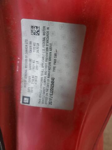 2G1FJ1EJ2D9234840 - 2013 CHEVROLET CAMARO SS RED photo 12