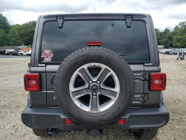 1C4HJXEN5KW637530 - 2019 JEEP WRANGLER U SAHARA Մոխրագույն լուսանկար 6