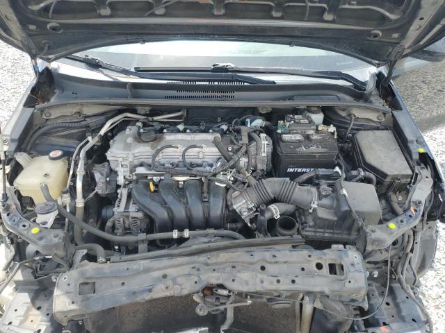 JTDEPMAE8MJ162073 - 2021 TOYOTA COROLLA LE BLACK photo 11