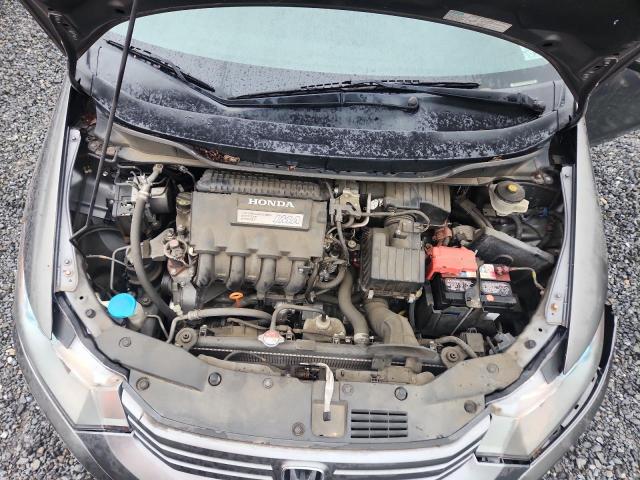 JHMZE2H73AS017384 - 2010 HONDA INSIGHT EX GRAY photo 11