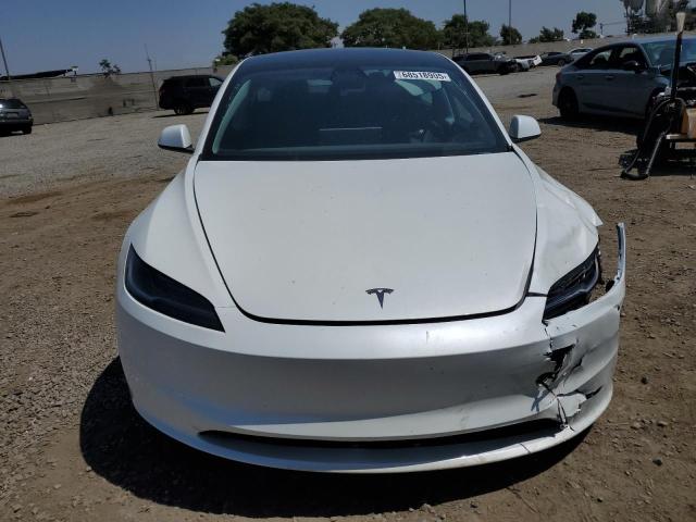 5YJ3E1EA0SF002146 - 2025 TESLA MODEL 3 თეთრი ფოტო 5
