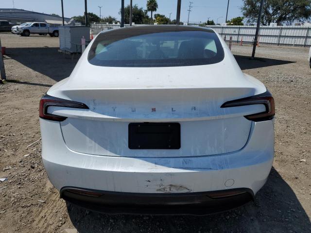 5YJ3E1EA0SF002146 - 2025 TESLA MODEL 3 თეთრი ფოტო 6