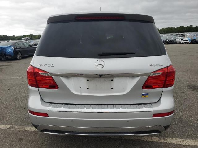 4JGDF6EE0GA698830 - 2016 MERCEDES-BENZ GL 450 4MATIC SILVER photo 6
