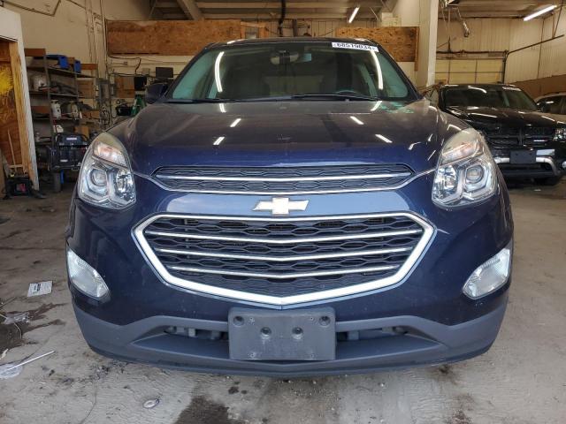 2GNALCEK9H1607352 - 2017 CHEVROLET EQUINOX LT BLUE photo 5