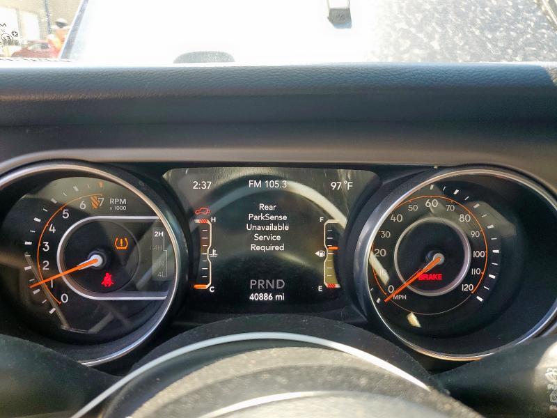 1C4HJXDG3LW170984 - 2020 JEEP WRANGLER U SPORT Negro foto 9