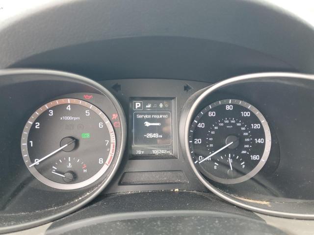 5XYZTDLB0JG572877 - 2018 HYUNDAI SANTA FE S SILVER photo 9