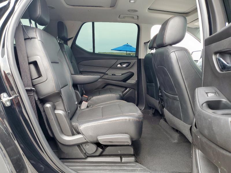 1GNERHKW8JJ102385 - 2018 CHEVROLET TRAVERSE LT შავი ფოტო 10