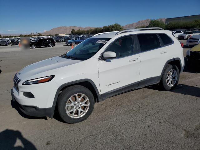 1C4PJMCB1JD579221 - 2018 JEEP CHEROKEE LATITUDE WHITE photo 1