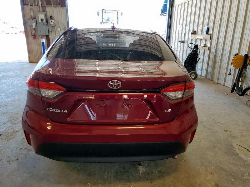 5YFB4MDE9RP146054 - 2024 TOYOTA COROLLA LE ბურგუნდია ფოტო 6