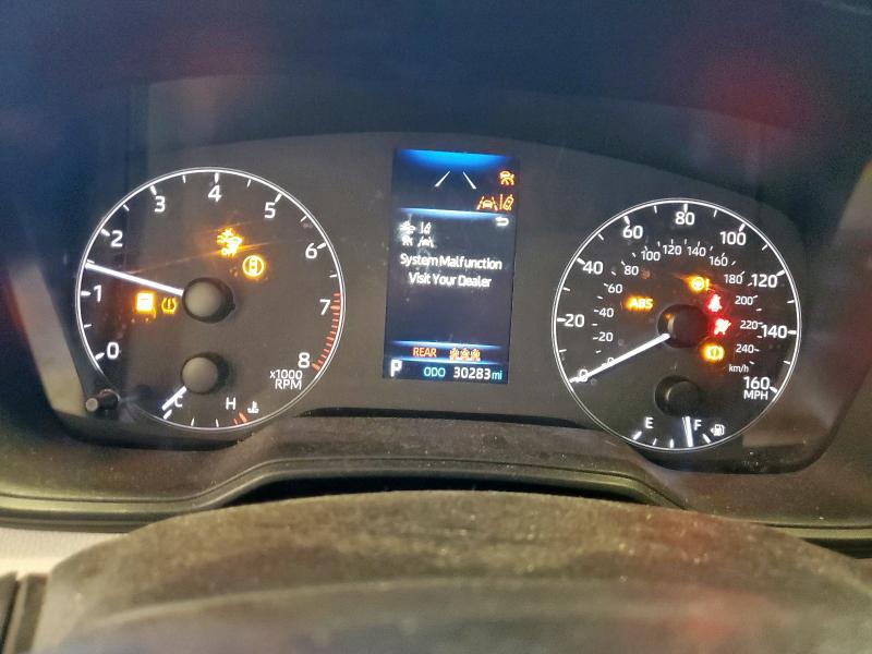 5YFB4MDE9RP146054 - 2024 TOYOTA COROLLA LE ბურგუნდია ფოტო 9