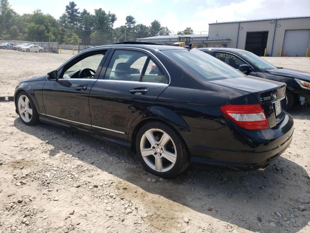 WDDGF8BB0BR183558 - 2011 MERCEDES-BENZ C 300 4MATIC BLACK photo 2
