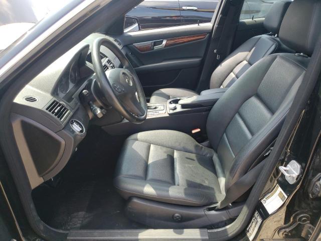 WDDGF8BB0BR183558 - 2011 MERCEDES-BENZ C 300 4MATIC BLACK photo 7