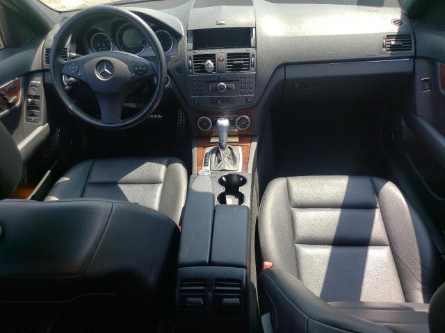 WDDGF8BB0BR183558 - 2011 MERCEDES-BENZ C 300 4MATIC BLACK photo 8