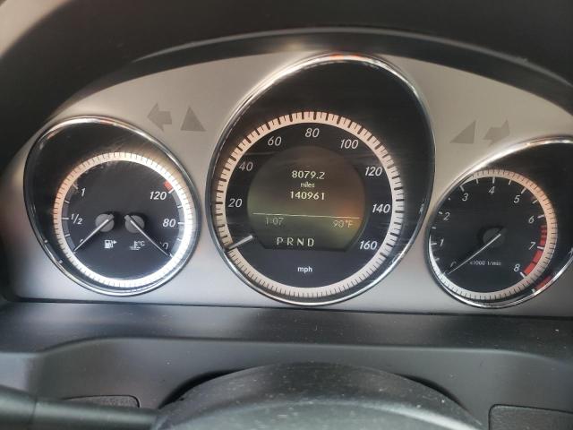 WDDGF8BB0BR183558 - 2011 MERCEDES-BENZ C 300 4MATIC BLACK photo 9