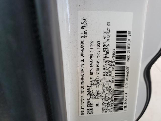 3TYSX5EN6PT018567 - 2023 TOYOTA TACOMA ACCESS CAB Beyaz fotoğraf 12