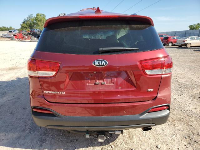 5XYPGDA3XGG016673 - 2016 KIA SORENTO LX MAROON photo 6