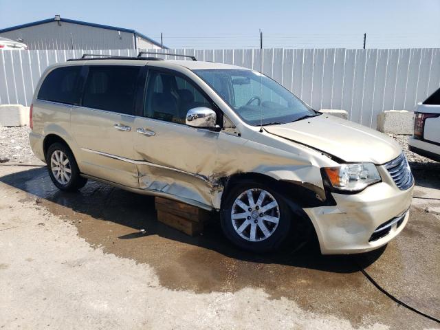 2A4RR8DG5BR615407 - 2011 CHRYSLER TOWN & COU TOURING L BEIGE photo 4