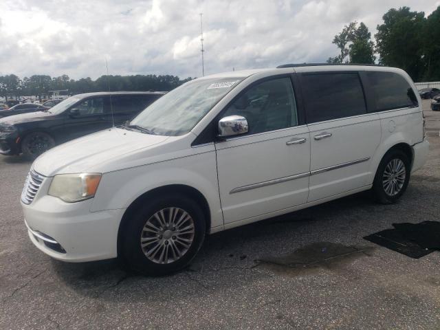 2C4RC1CG5DR511891 - 2013 CHRYSLER TOWN & COU TOURING L WHITE photo 1