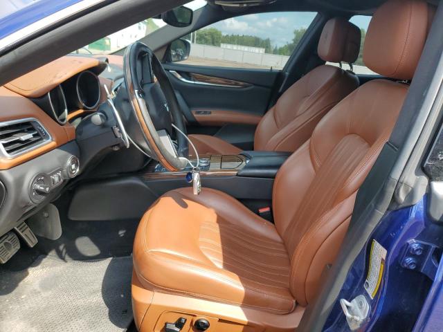 ZAM57RTL8H1227711 - 2017 MASERATI GHIBLI S 蓝色 照片 7